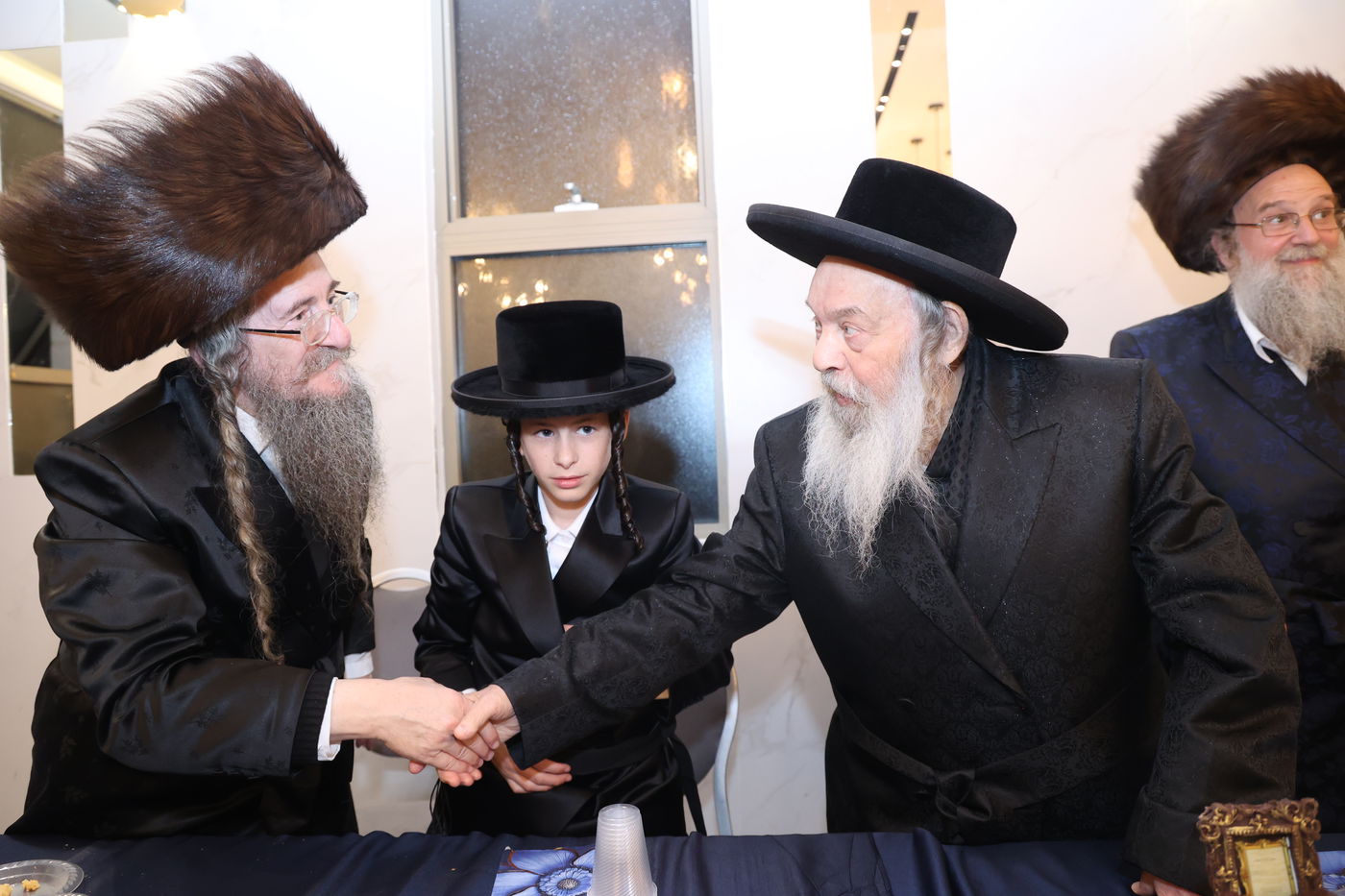 שמחת בר המצווה לנין האדמו"ר ממשכנות הרועים