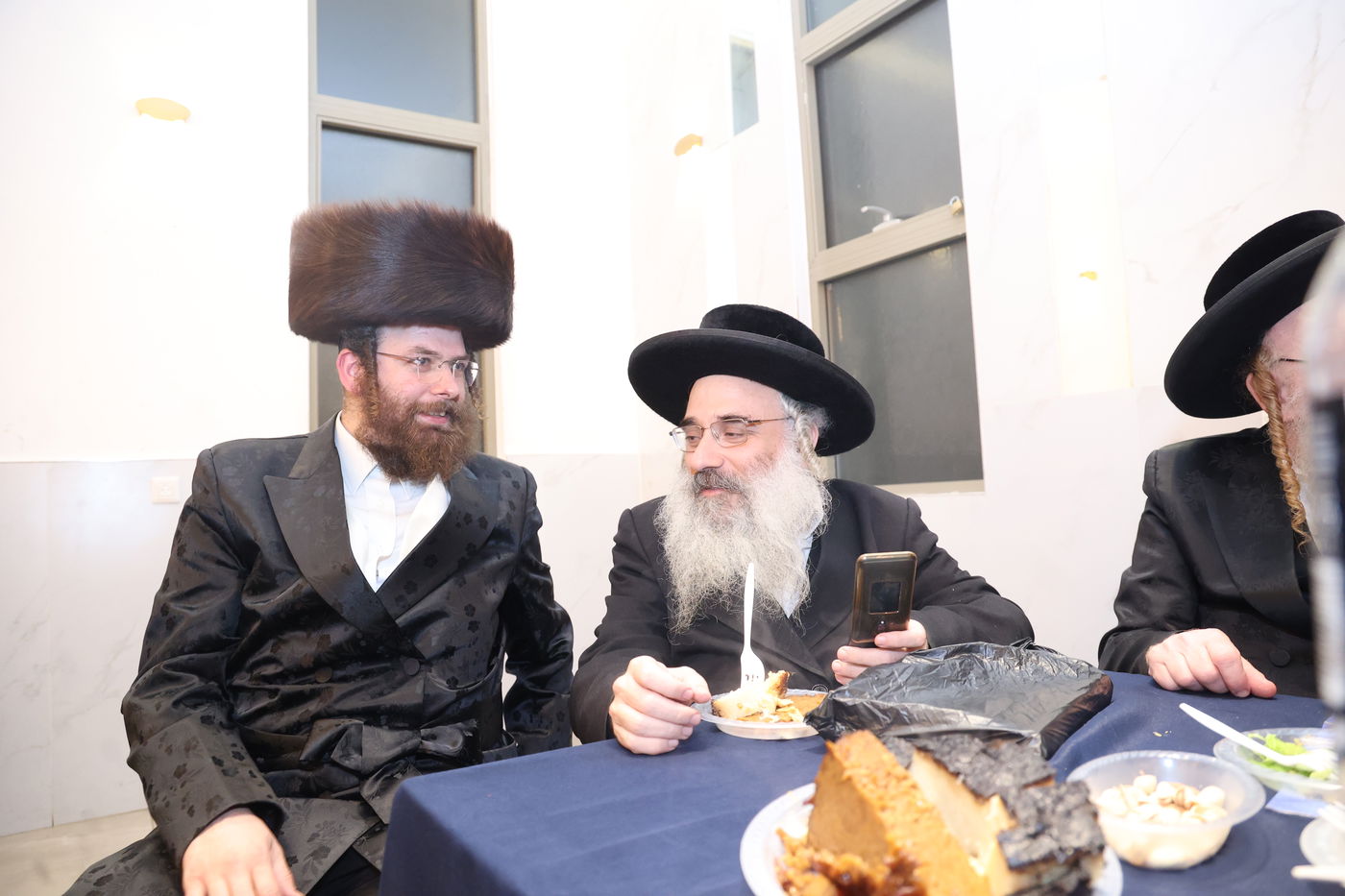 שמחת בר המצווה לנין האדמו"ר ממשכנות הרועים