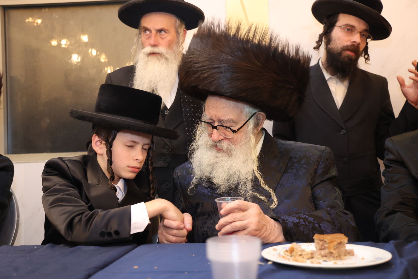 שמחת בר המצווה לנין האדמו"ר ממשכנות הרועים