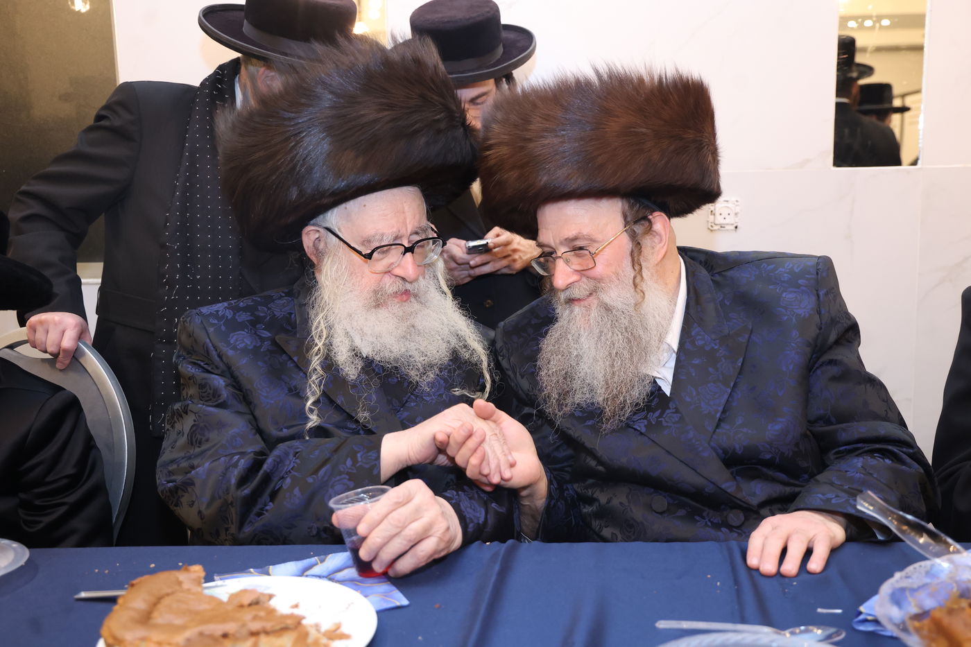 שמחת בר המצווה לנין האדמו"ר ממשכנות הרועים