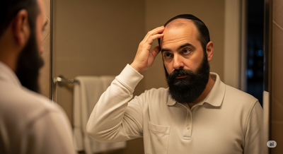 הפחד השקט של גברים: מה באמת קורה כשהשיער מתחיל לסגת | המומחה עונה