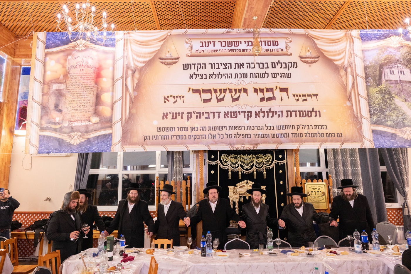 הילולת ה'בני יששכר' בדינוב