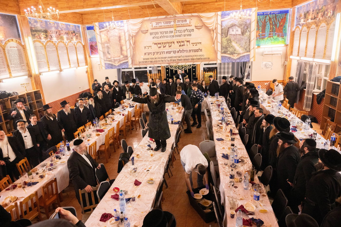 הילולת ה'בני יששכר' בדינוב