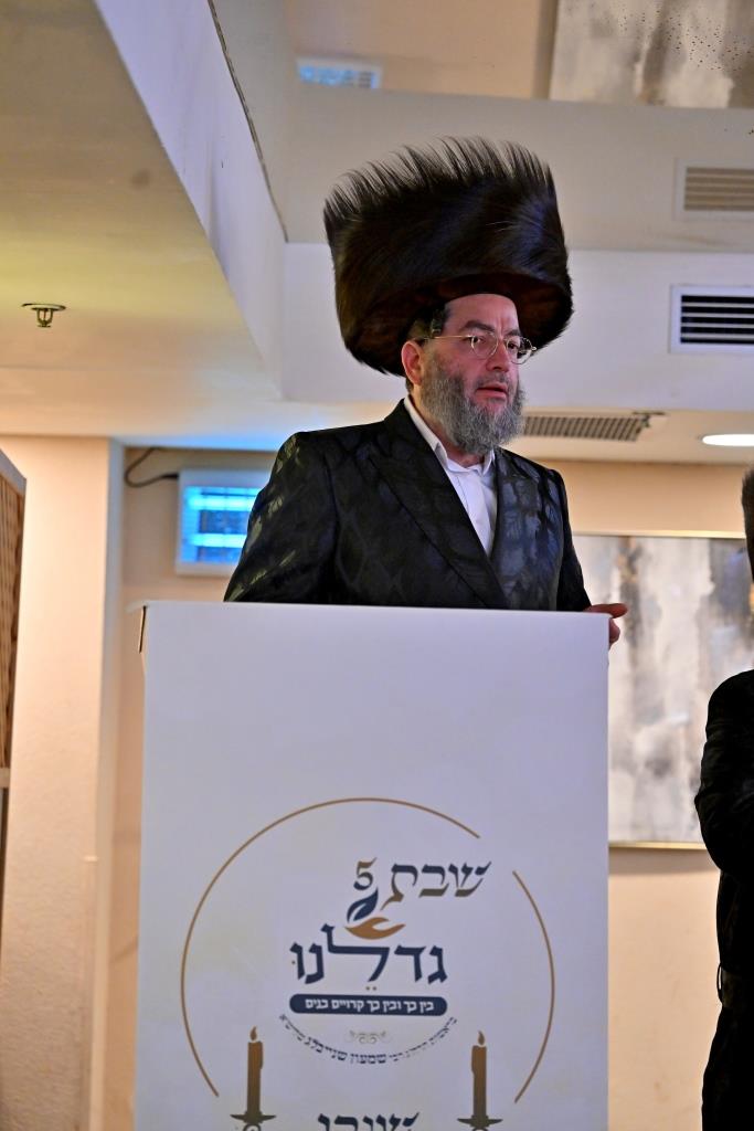 האדמו"ר משבט הלוי בשבת גדלנו