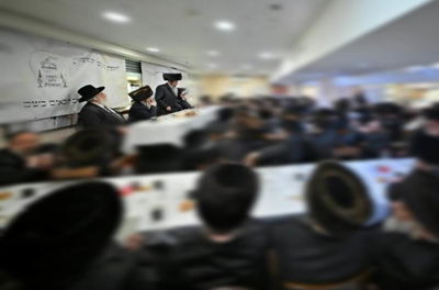 האדמו"ר משבט הלוי בשבת גדלנו