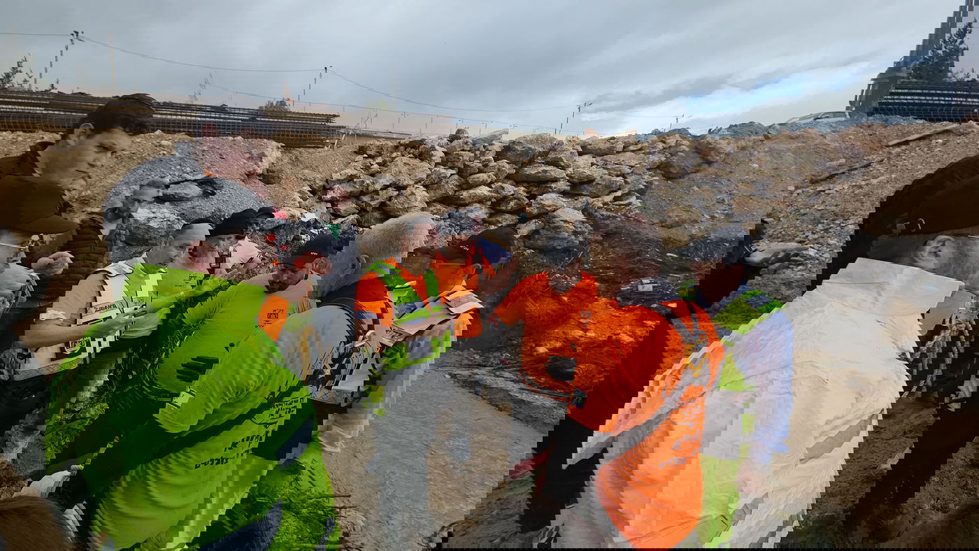 תיעוד מהחיפושים