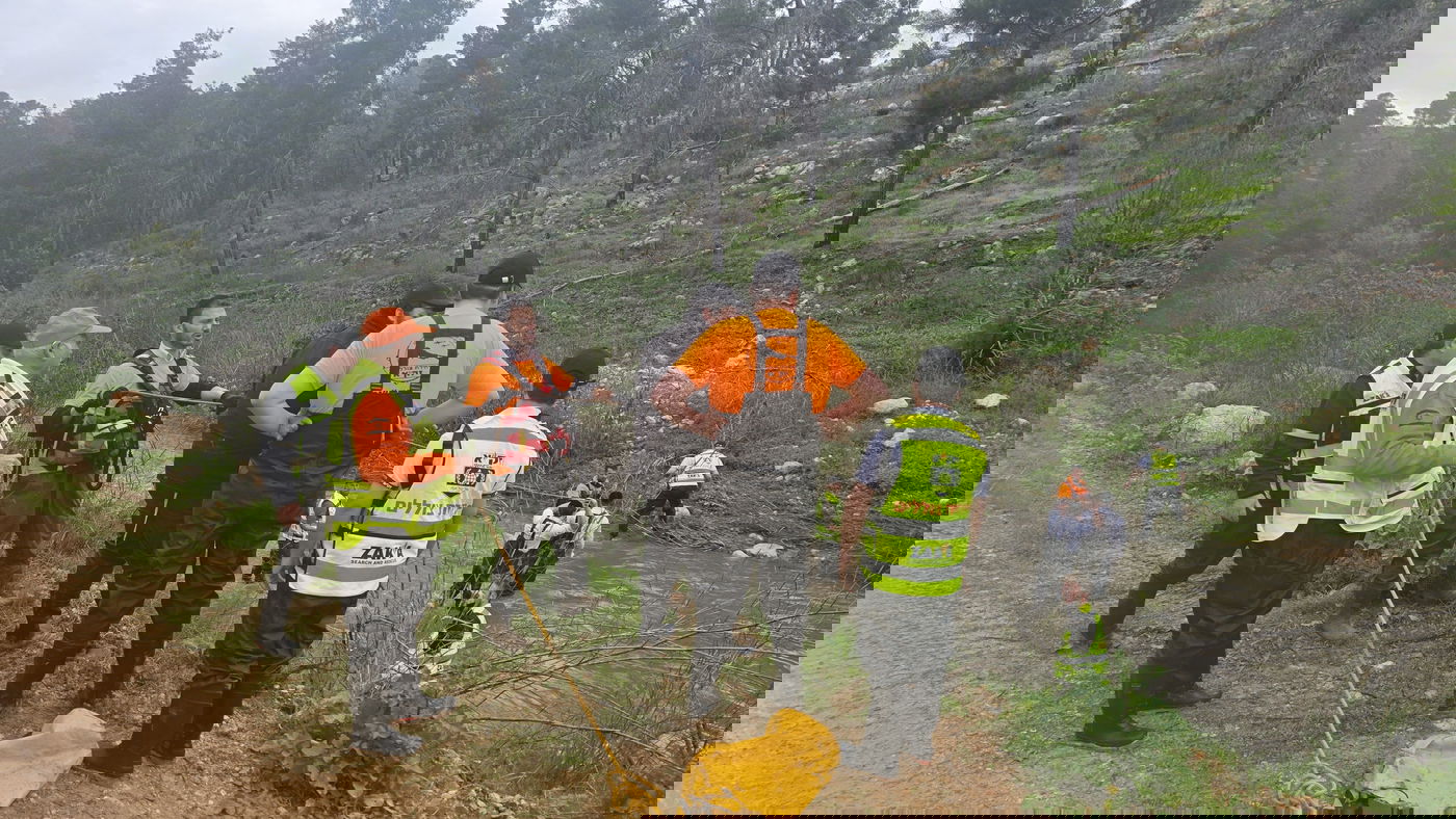 תיעוד מהחיפושים