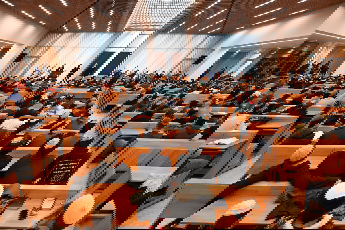 הרצוג בישיבה בגוש עציון