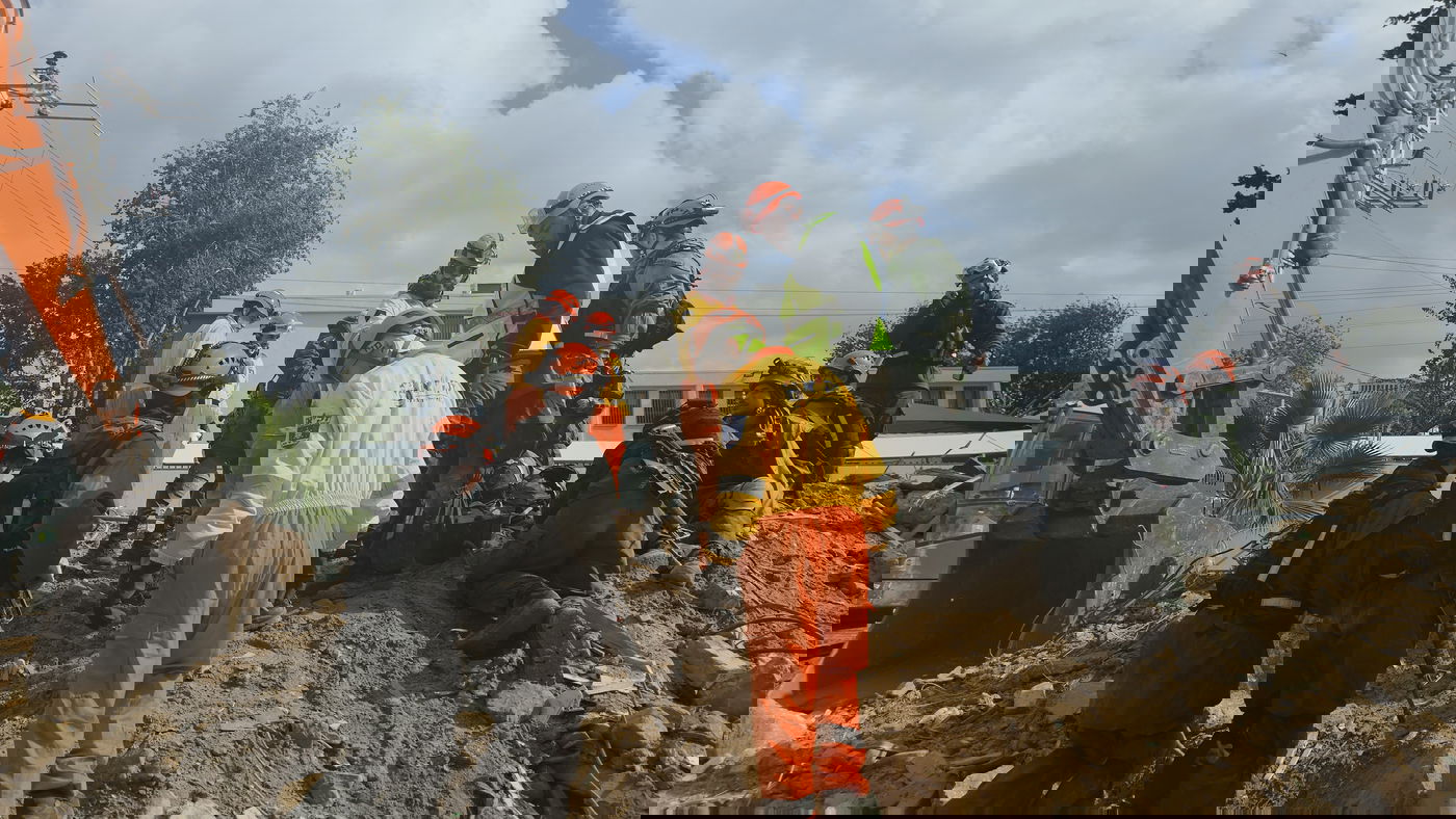 בלב תל אביב: תרגיל חילוץ מאתר הרס בתרחיש פגיעת טיל 