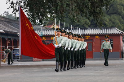 חיילים סיניים, אילוסטרציה