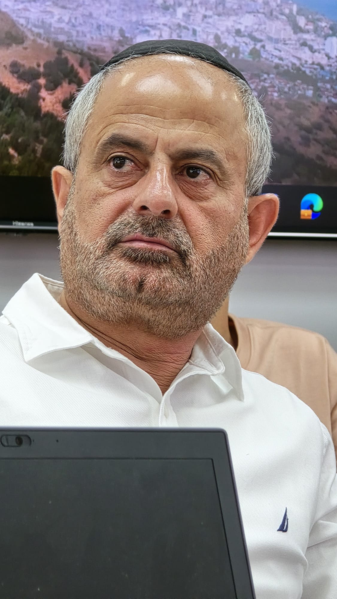 יו"ר סיעת ש"ס בטבריה יוסי אוקנין