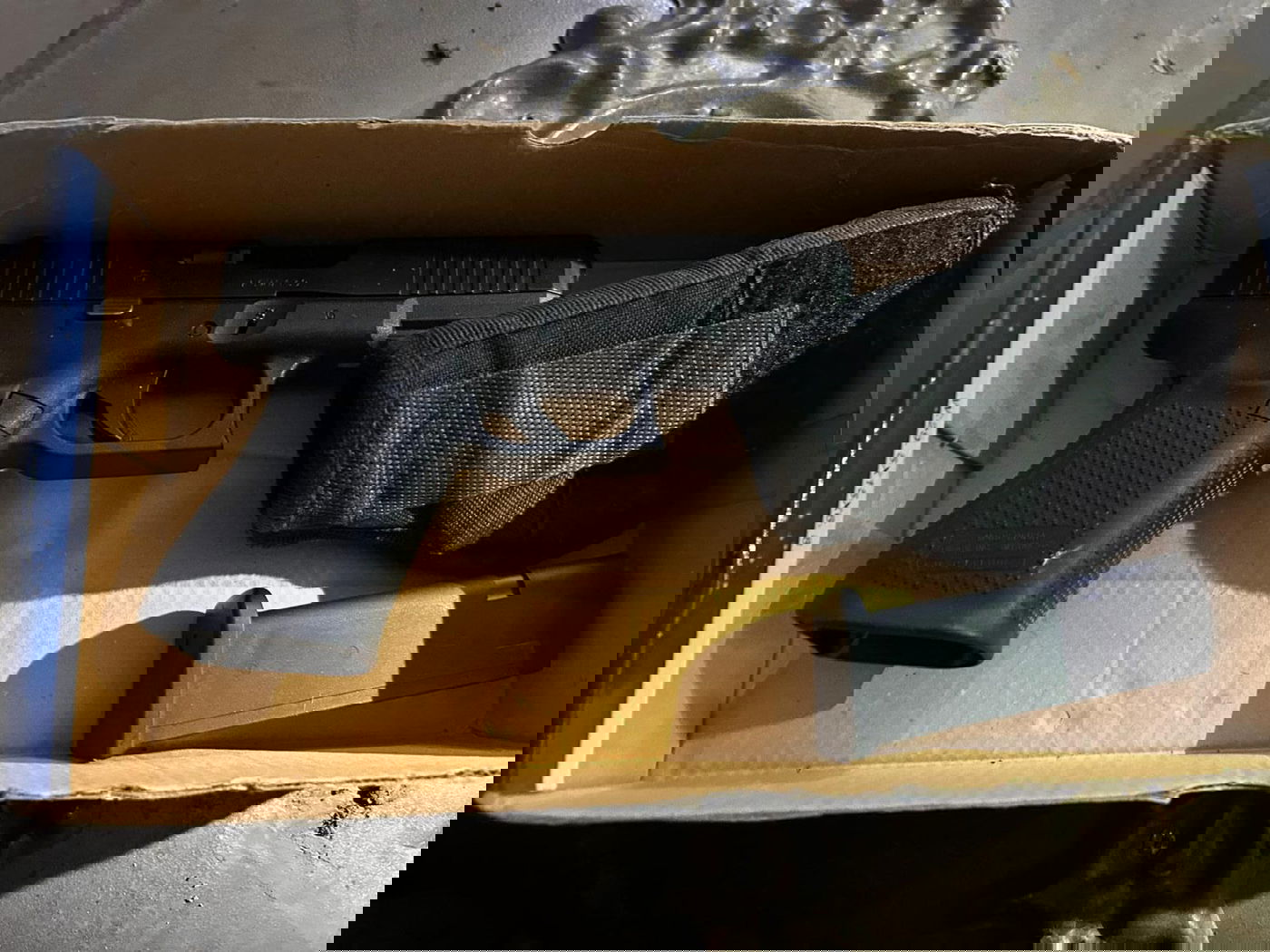 הנשק שנתפס אצל המחבל