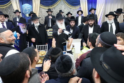 במעמד הרבנים: אברכי אשדוד סיימו את הש"ס לע"נ הרבנית מזל מדלן פינטו ע"ה