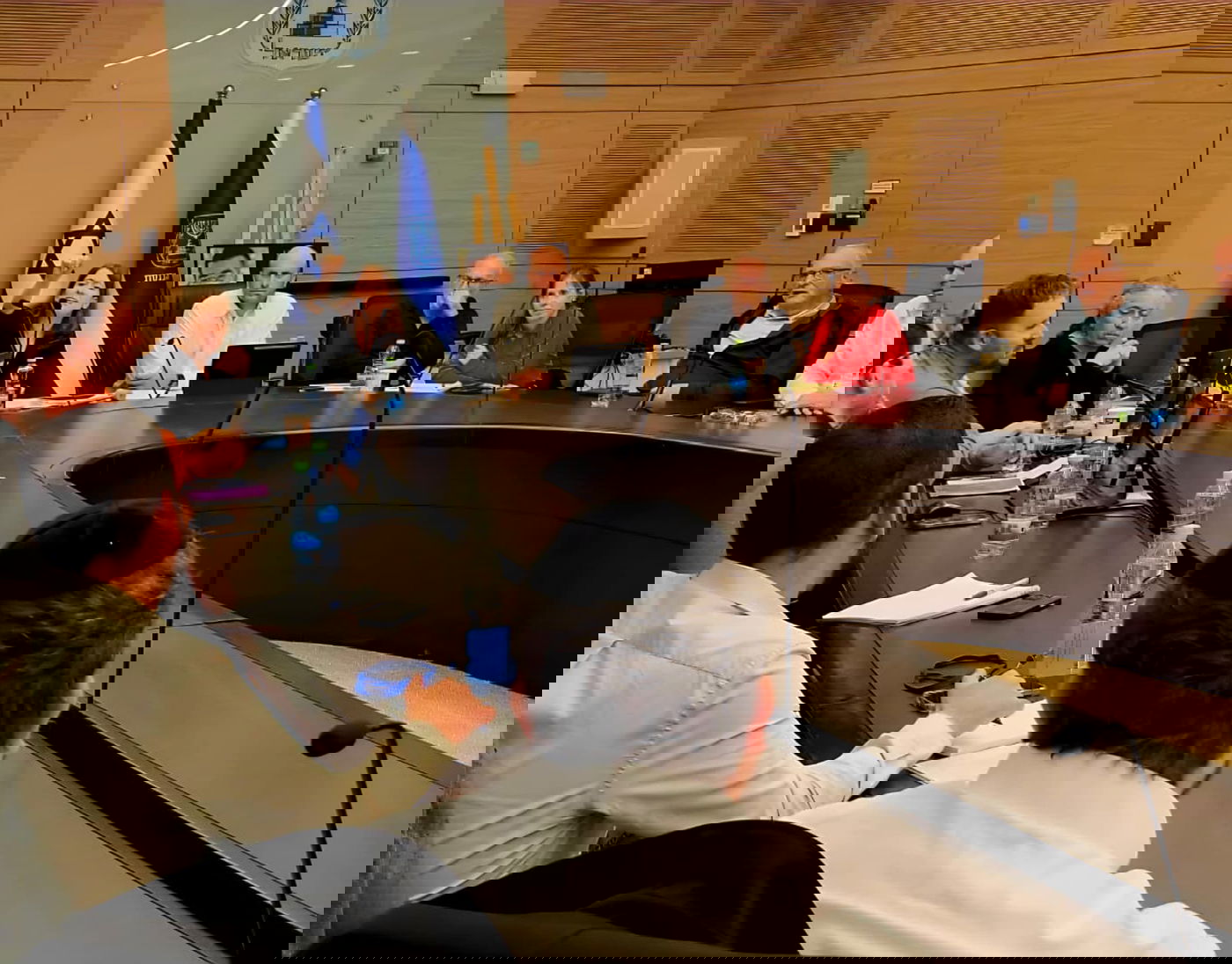 דיון בכנסת  על רעידות אדמה בהובלת חה"כ קרויזר 