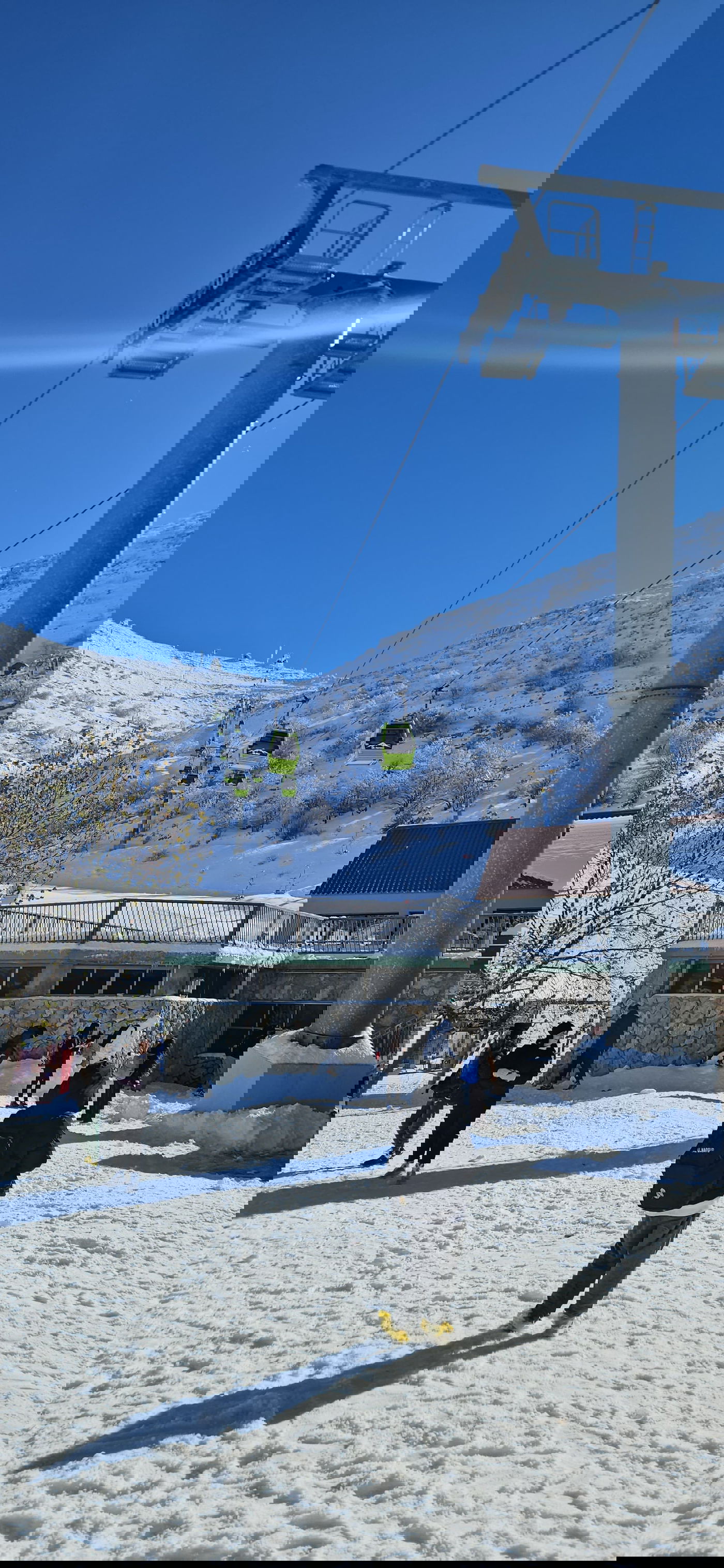 שוויץ בישראל: משפחות חרדיות לקחו פסק זמן בחרמון המושלג | תיעוד 