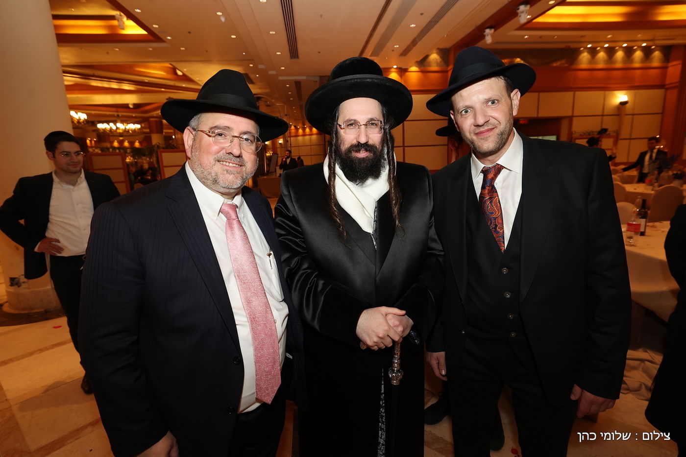 הרב רפי מנת חיתן את בנו; מי הגיע לאחל מזל טוב?