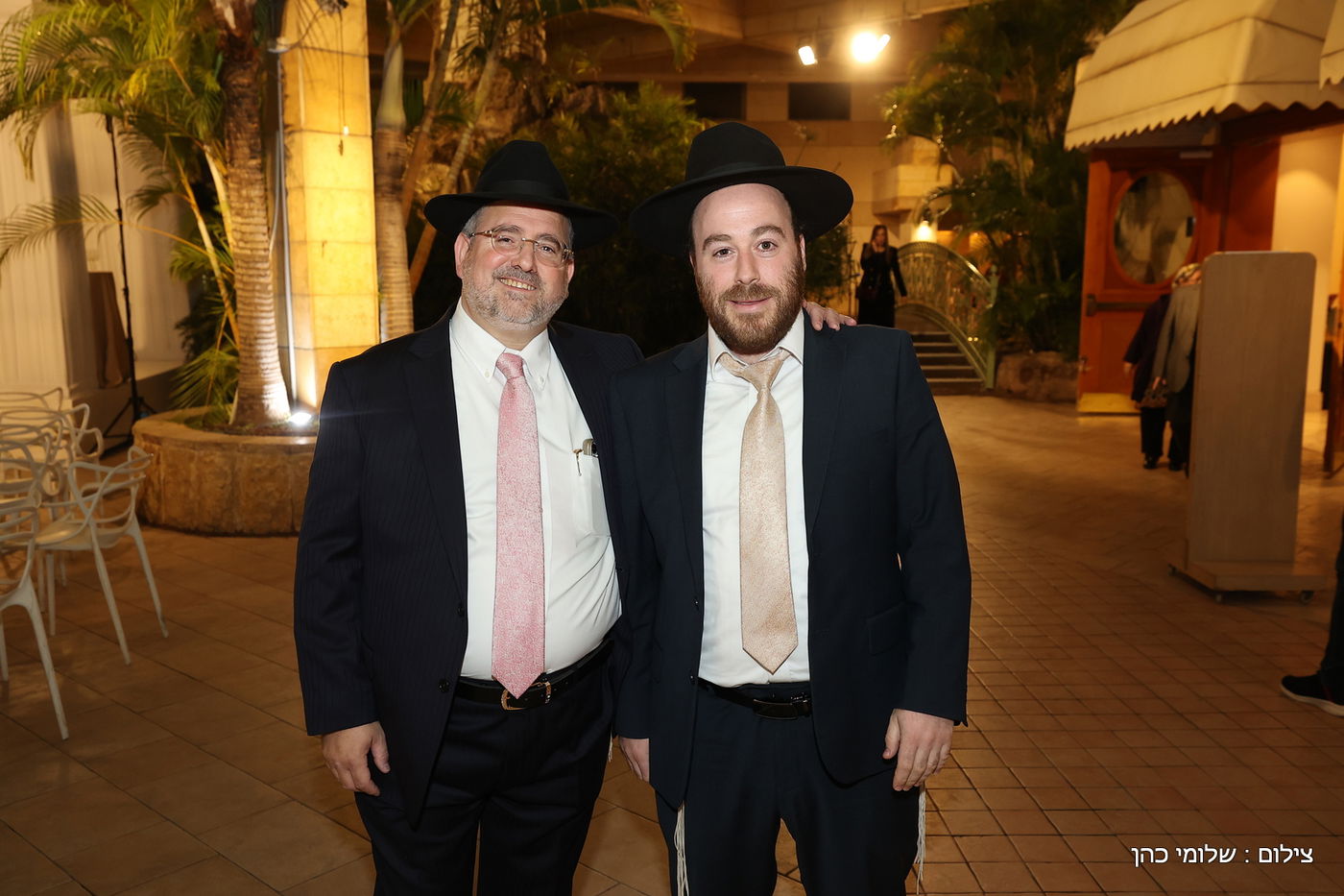 הרב רפי מנת חיתן את בנו; מי הגיע לאחל מזל טוב?