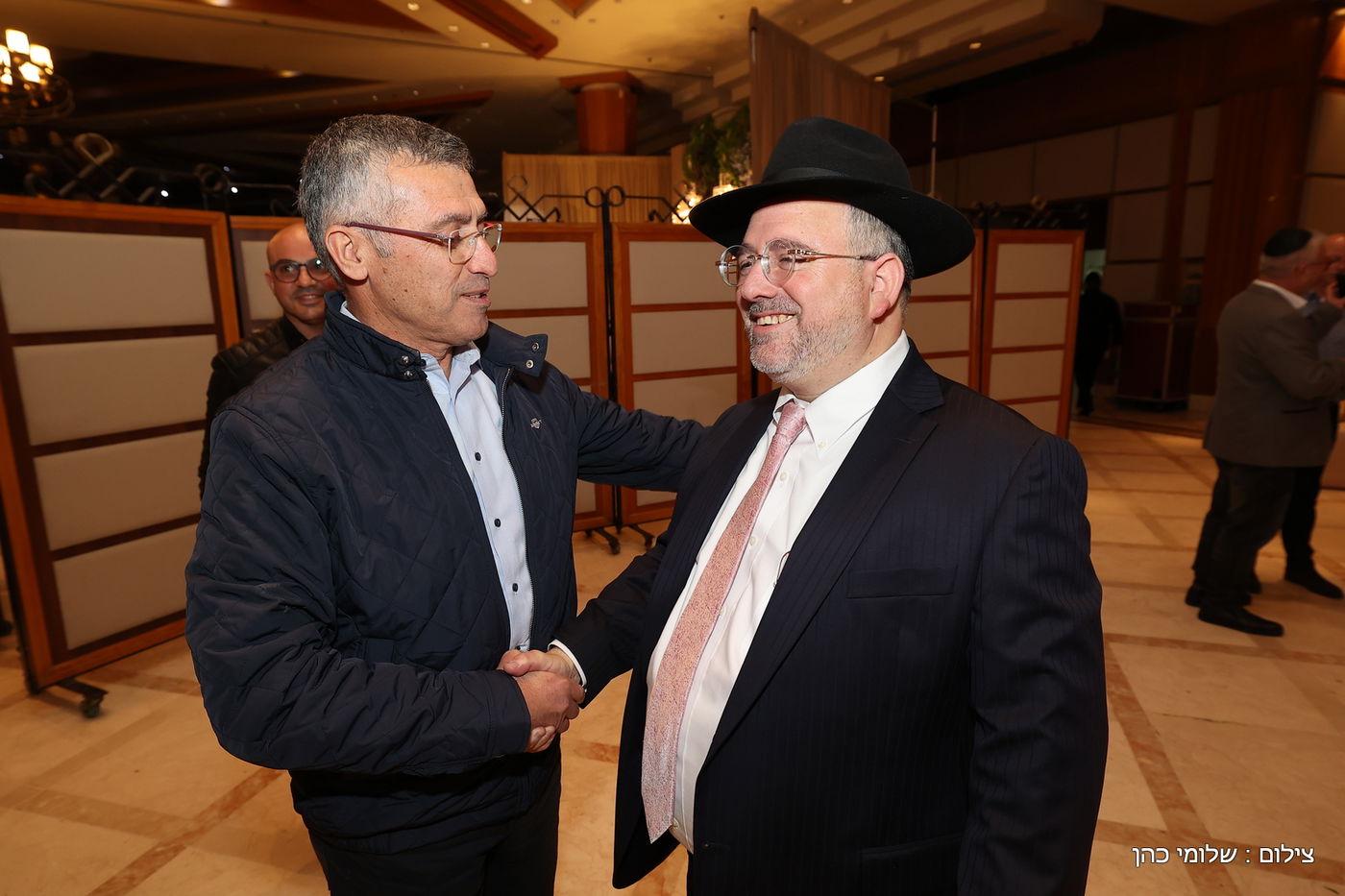 הרב רפי מנת חיתן את בנו; מי הגיע לאחל מזל טוב?