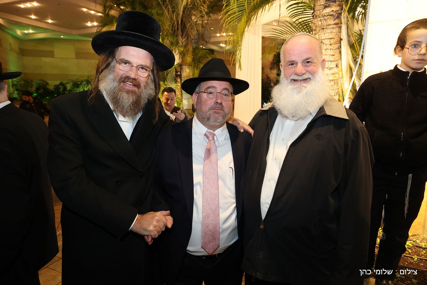 הרב רפי מנת חיתן את בנו; מי הגיע לאחל מזל טוב?