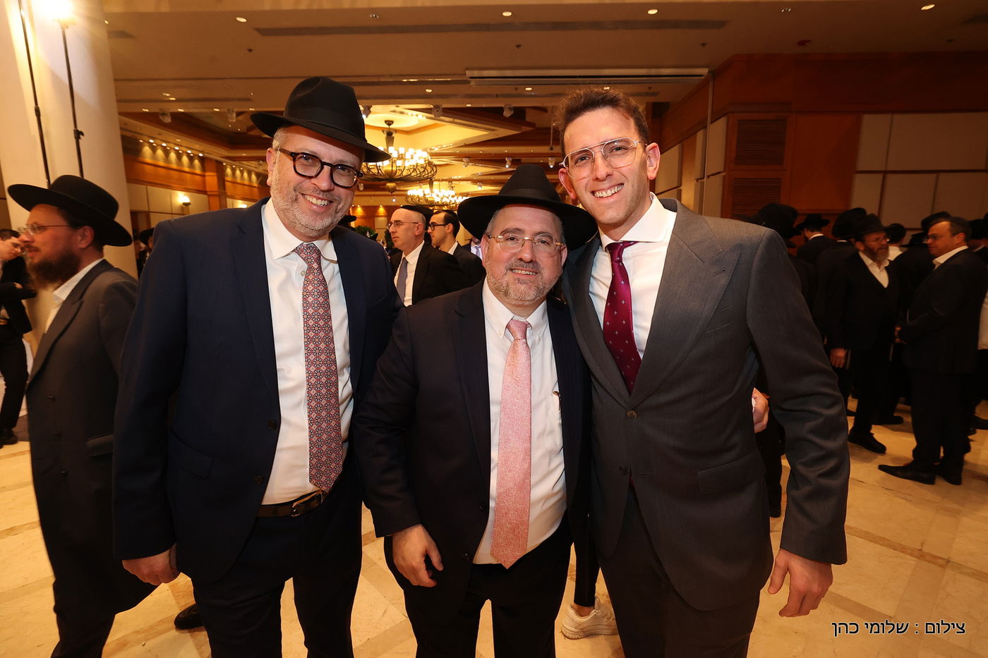 הרב רפי מנת חיתן את בנו; מי הגיע לאחל מזל טוב?