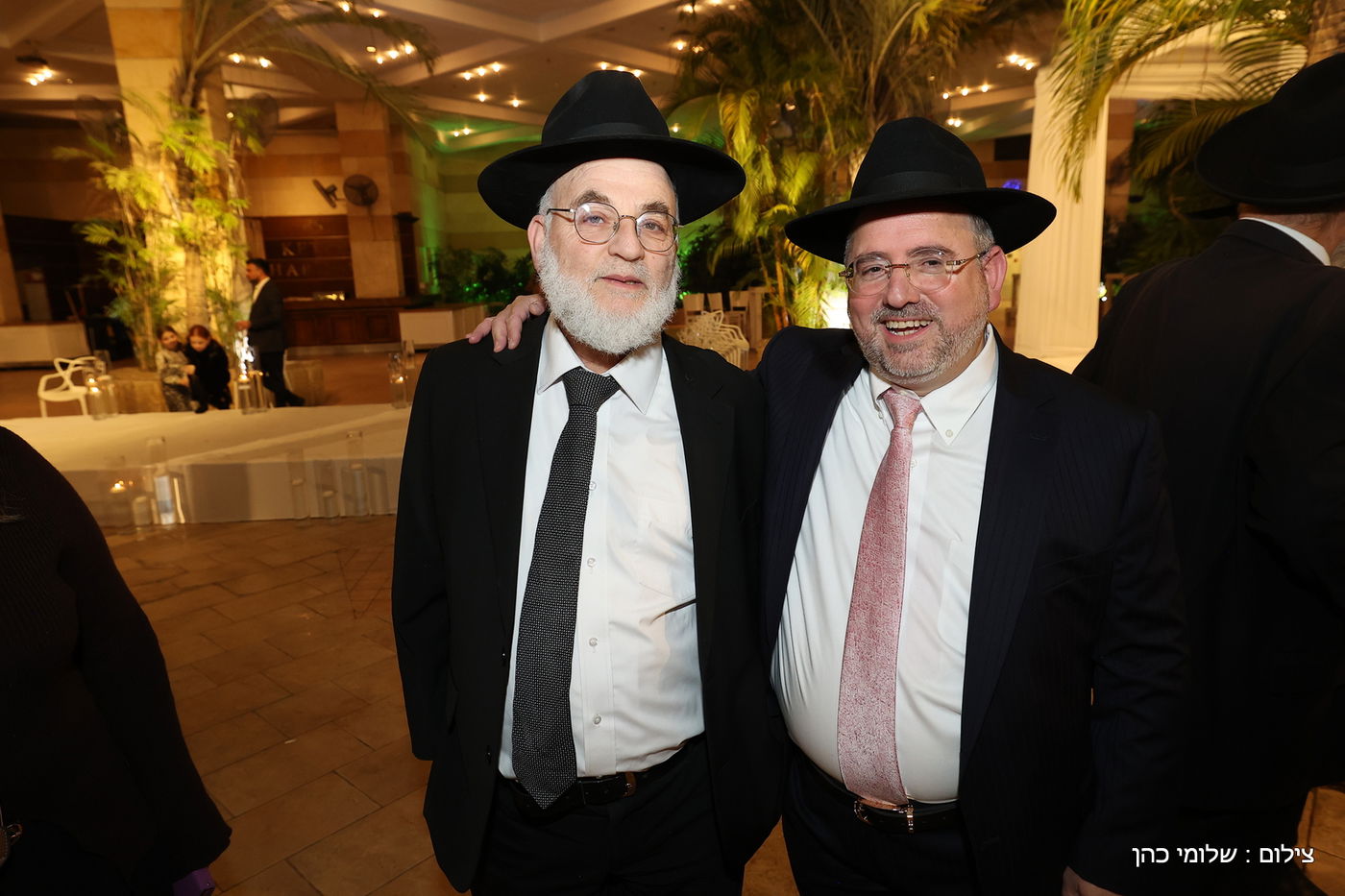 הרב רפי מנת חיתן את בנו; מי הגיע לאחל מזל טוב?