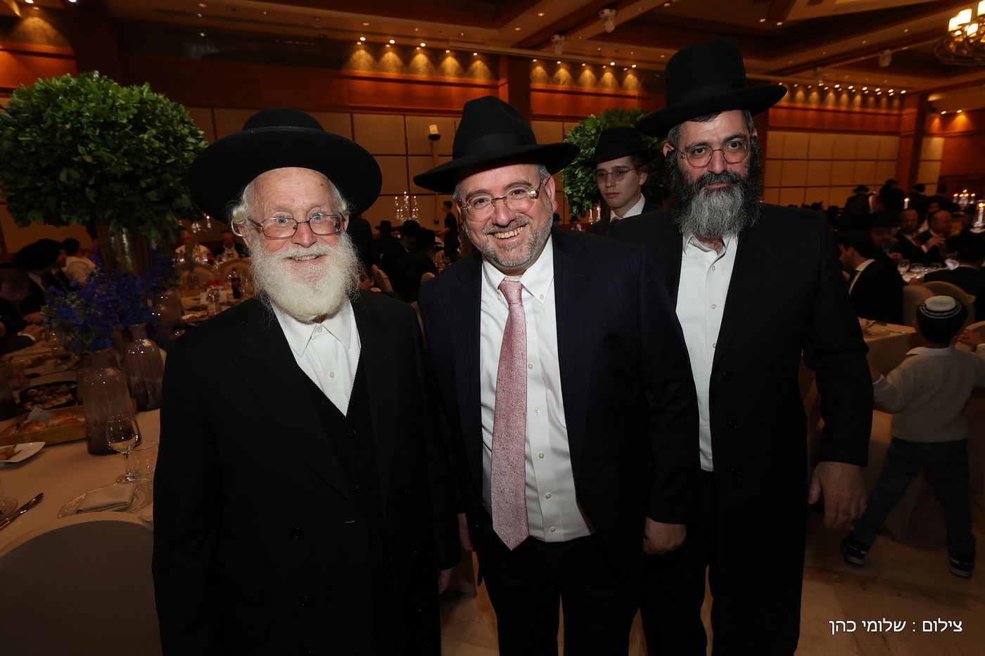 הרב רפי מנת חיתן את בנו; מי הגיע לאחל מזל טוב?