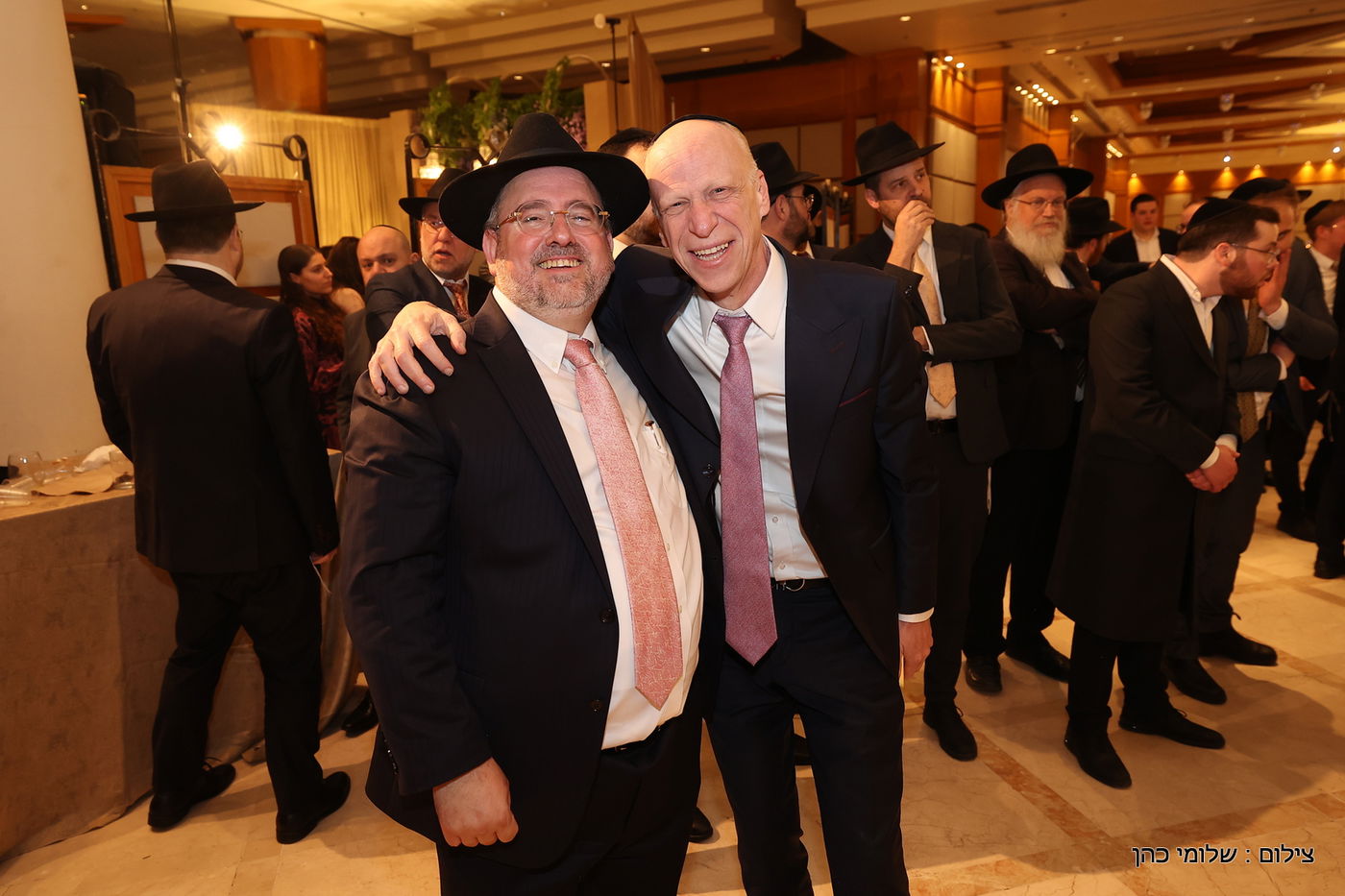 הרב רפי מנת חיתן את בנו; מי הגיע לאחל מזל טוב?