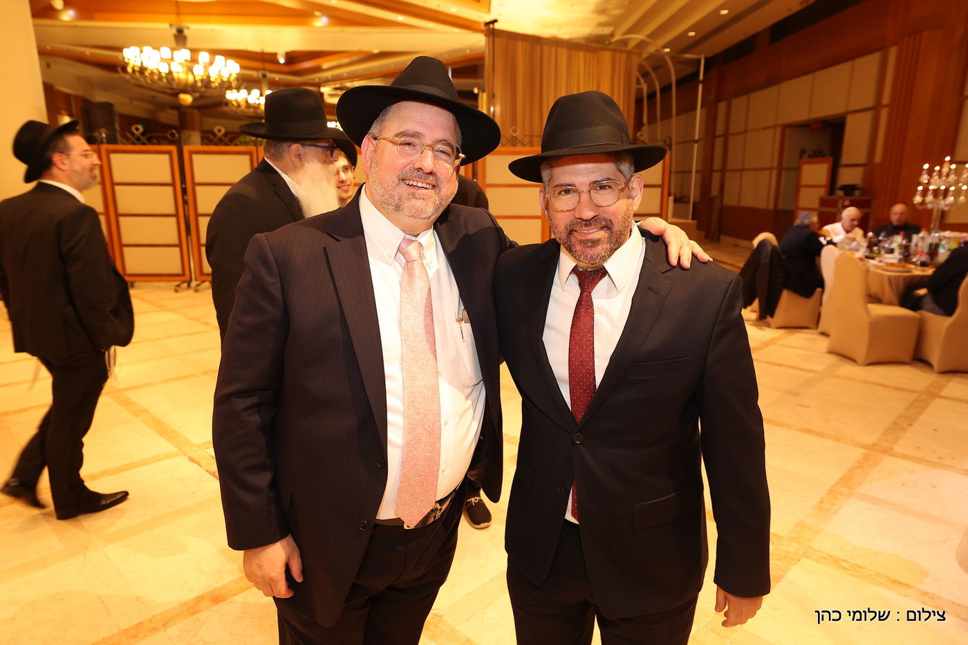 הרב רפי מנת חיתן את בנו; מי הגיע לאחל מזל טוב?