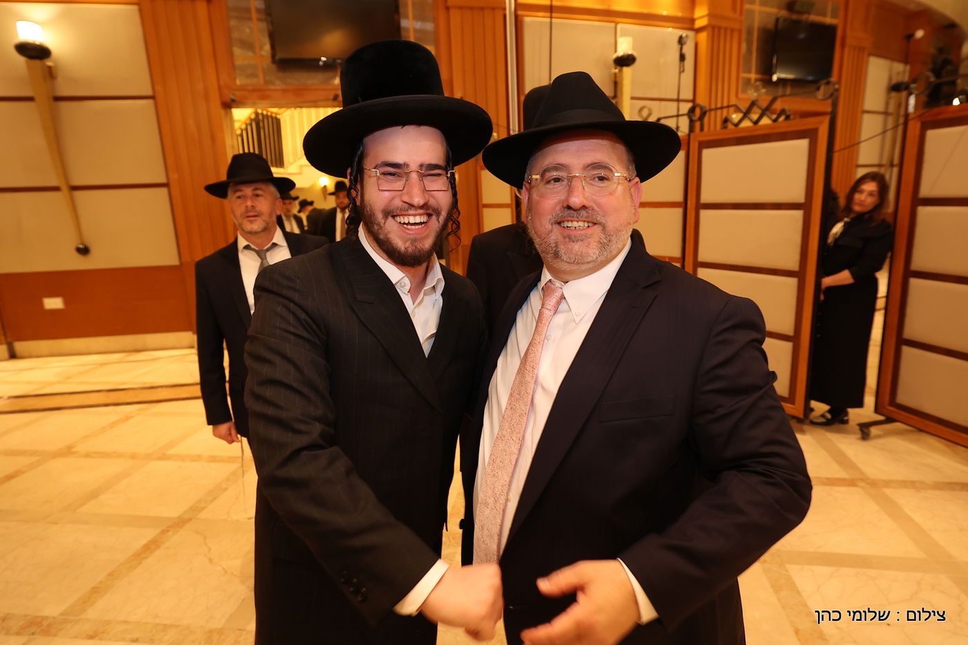 הרב רפי מנת חיתן את בנו; מי הגיע לאחל מזל טוב?