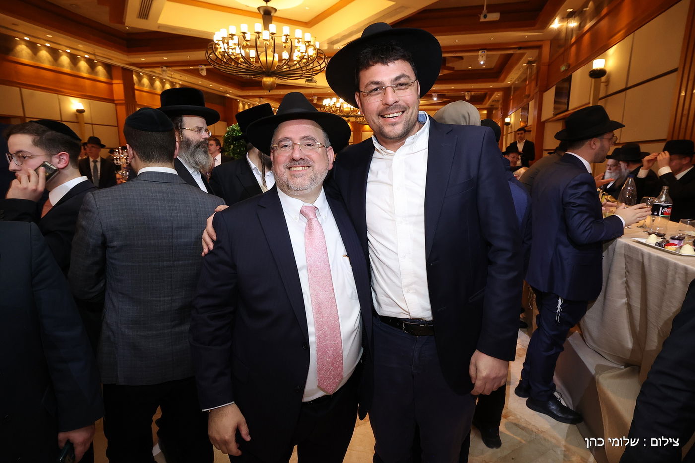 הרב רפי מנת חיתן את בנו; מי הגיע לאחל מזל טוב?