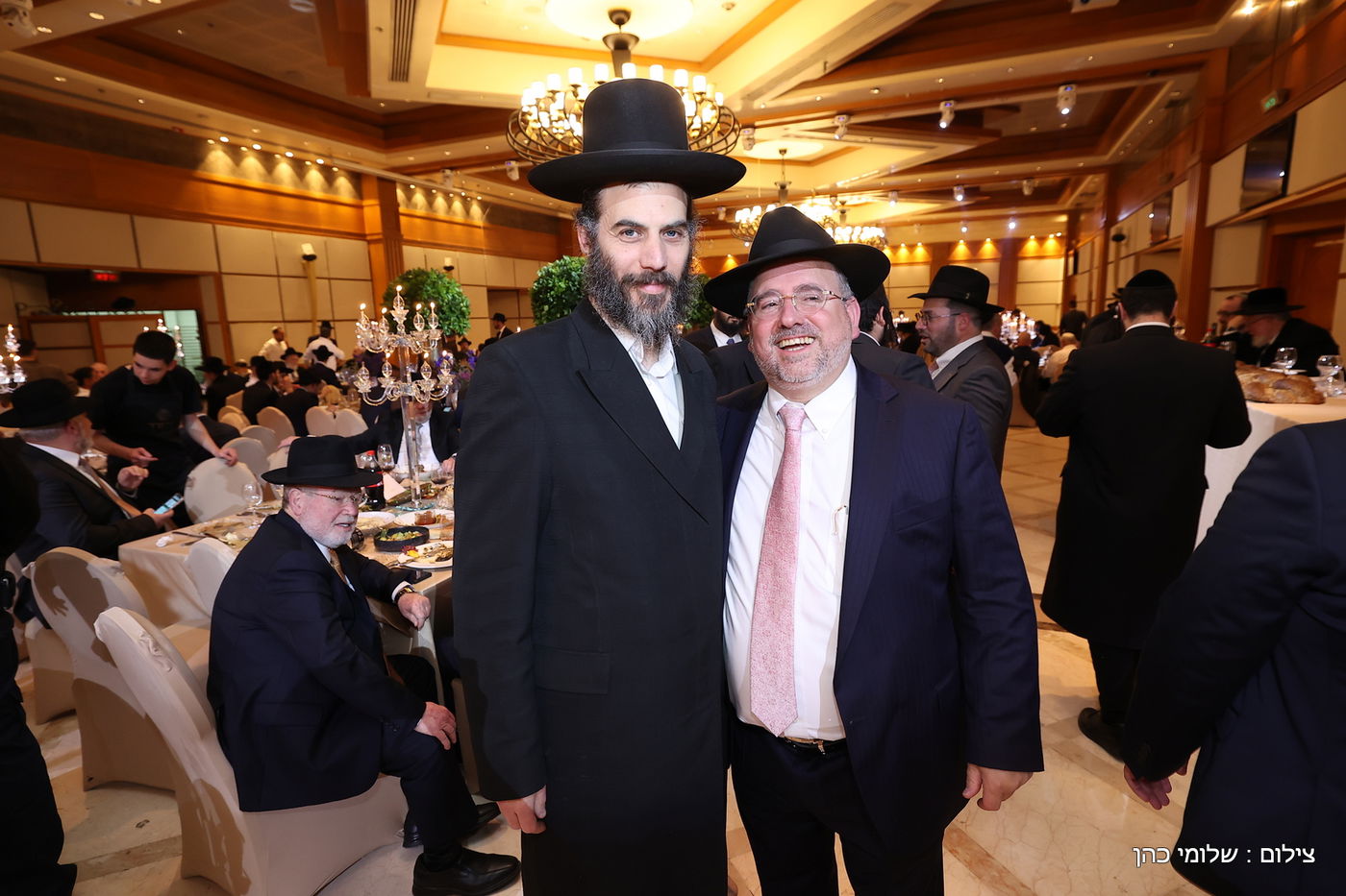 הרב רפי מנת חיתן את בנו; מי הגיע לאחל מזל טוב?