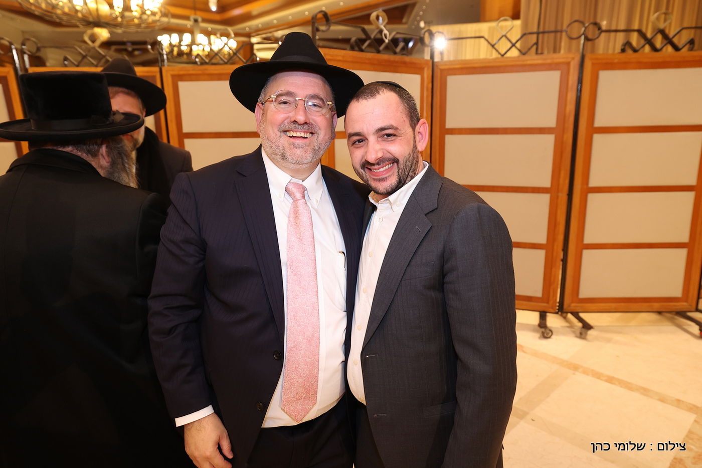 הרב רפי מנת חיתן את בנו; מי הגיע לאחל מזל טוב?