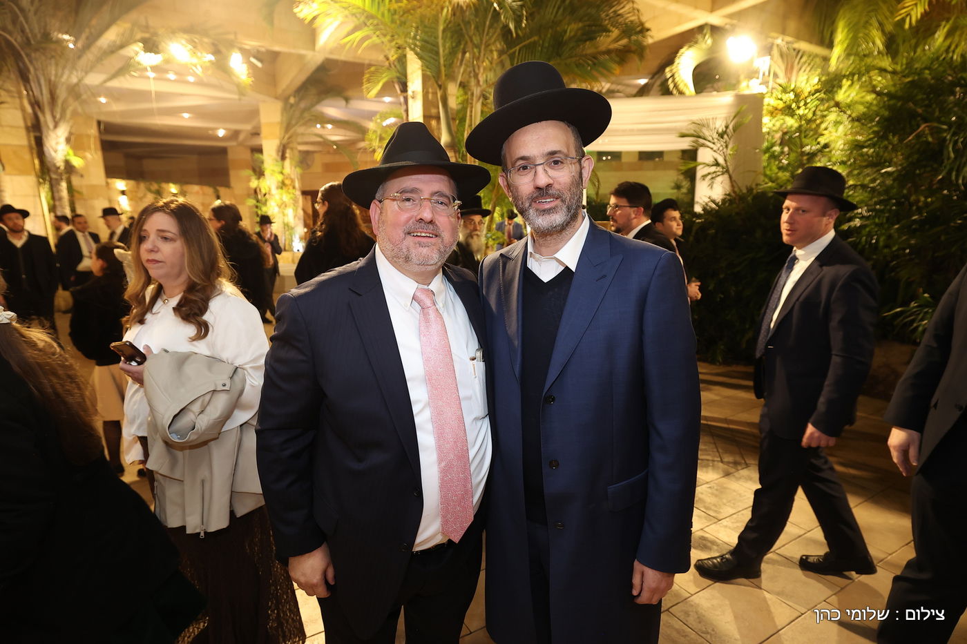 הרב רפי מנת חיתן את בנו; מי הגיע לאחל מזל טוב?