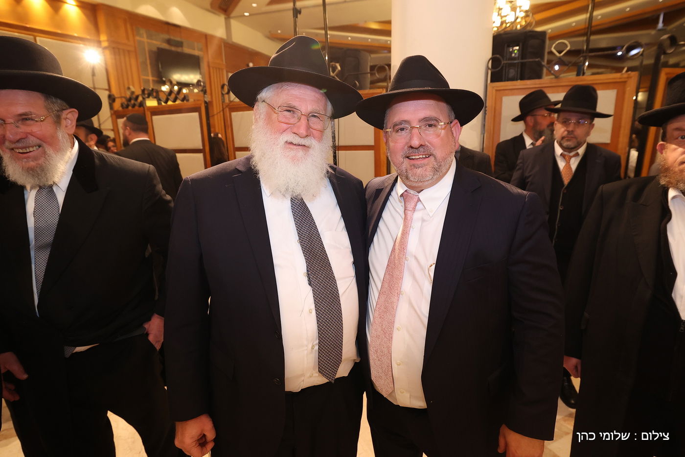 הרב רפי מנת חיתן את בנו; מי הגיע לאחל מזל טוב?