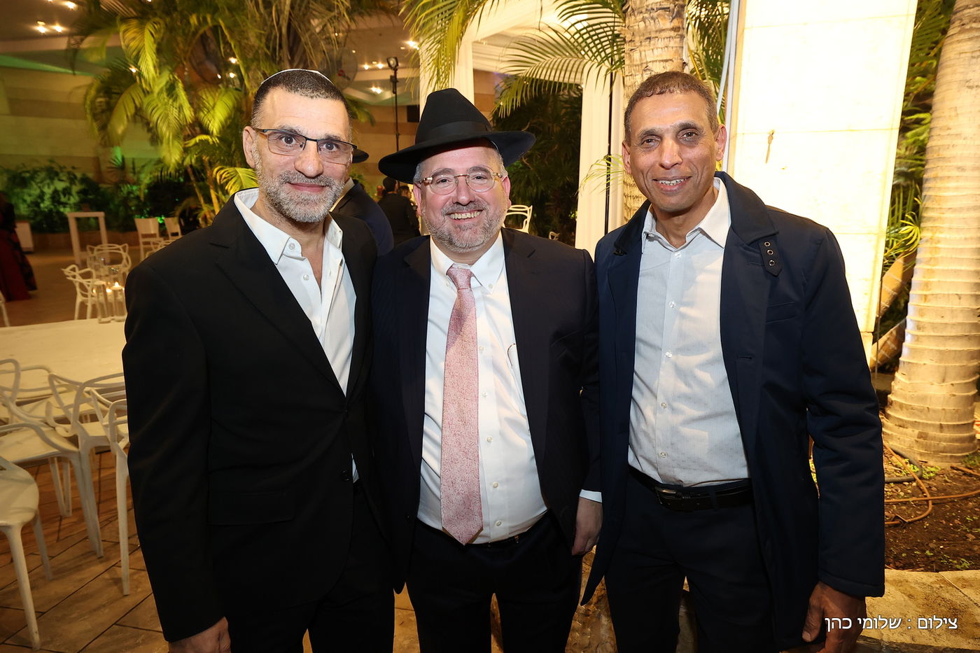 הרב רפי מנת חיתן את בנו; מי הגיע לאחל מזל טוב?