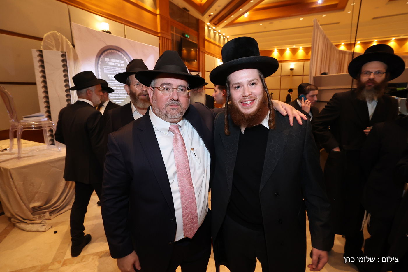 הרב רפי מנת חיתן את בנו; מי הגיע לאחל מזל טוב?