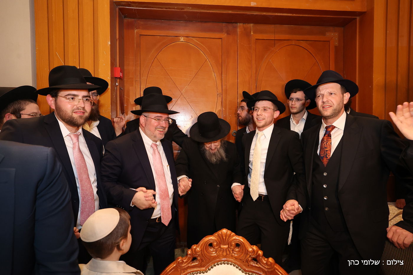 הרב רפי מנת חיתן את בנו; מי הגיע לאחל מזל טוב?