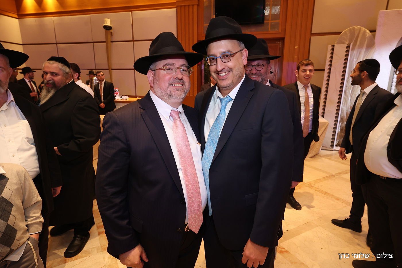 הרב רפי מנת חיתן את בנו; מי הגיע לאחל מזל טוב?