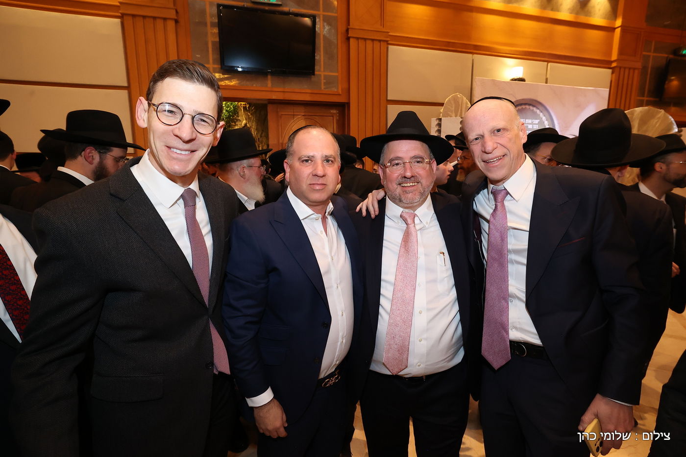 הרב רפי מנת חיתן את בנו; מי הגיע לאחל מזל טוב?