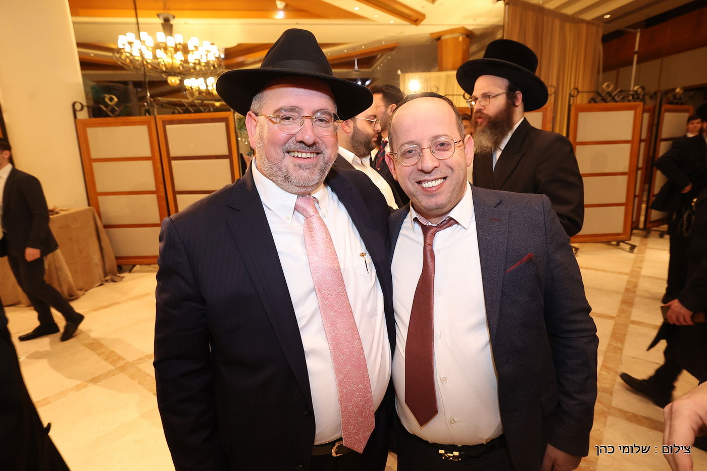 הרב רפי מנת חיתן את בנו; מי הגיע לאחל מזל טוב?