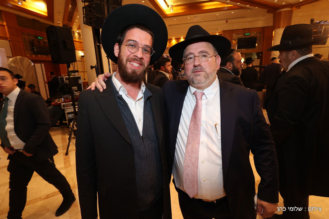 הרב רפי מנת חיתן את בנו; מי הגיע לאחל מזל טוב?