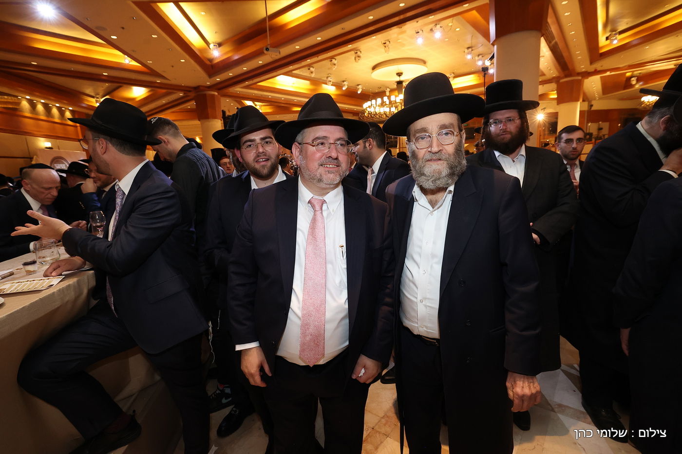 הרב רפי מנת חיתן את בנו; מי הגיע לאחל מזל טוב?