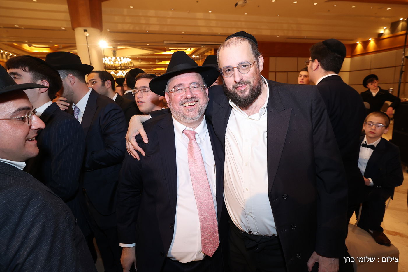 הרב רפי מנת חיתן את בנו; מי הגיע לאחל מזל טוב?