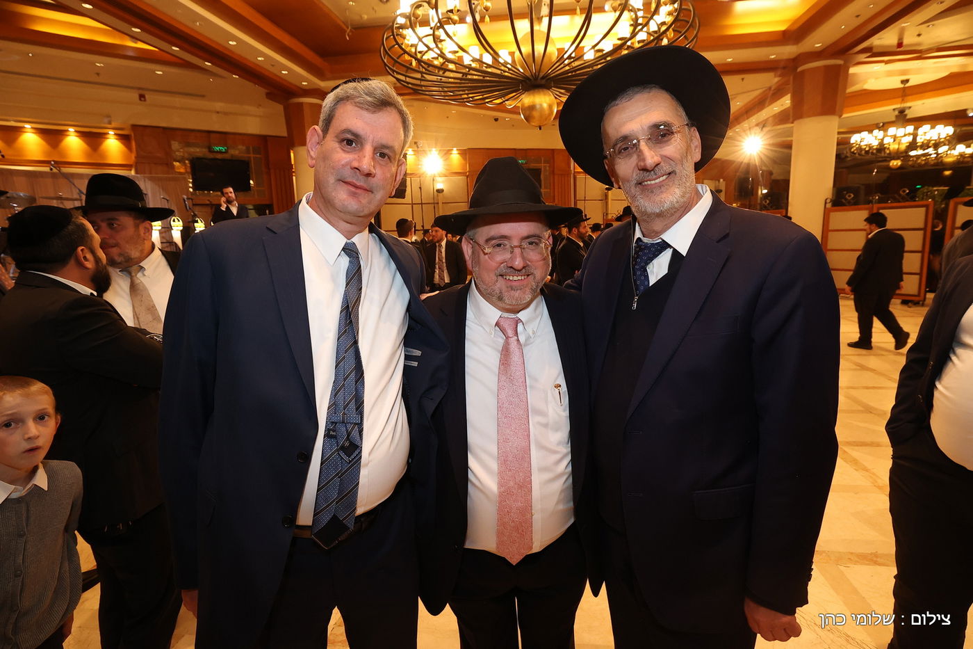 הרב רפי מנת חיתן את בנו; מי הגיע לאחל מזל טוב?