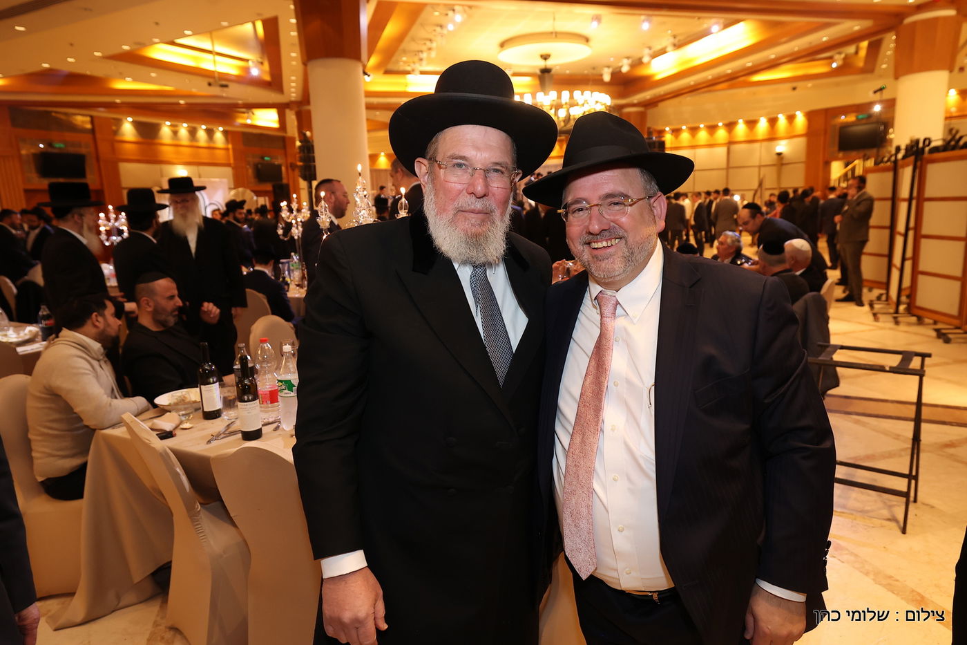 הרב רפי מנת חיתן את בנו; מי הגיע לאחל מזל טוב?