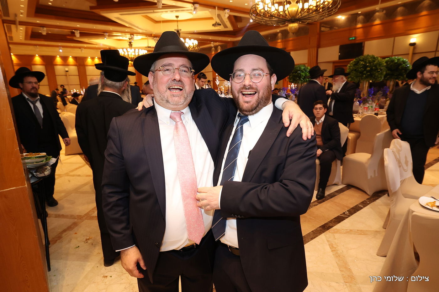 הרב רפי מנת חיתן את בנו; מי הגיע לאחל מזל טוב?