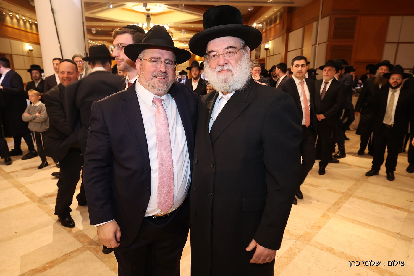 הרב רפי מנת חיתן את בנו; מי הגיע לאחל מזל טוב?