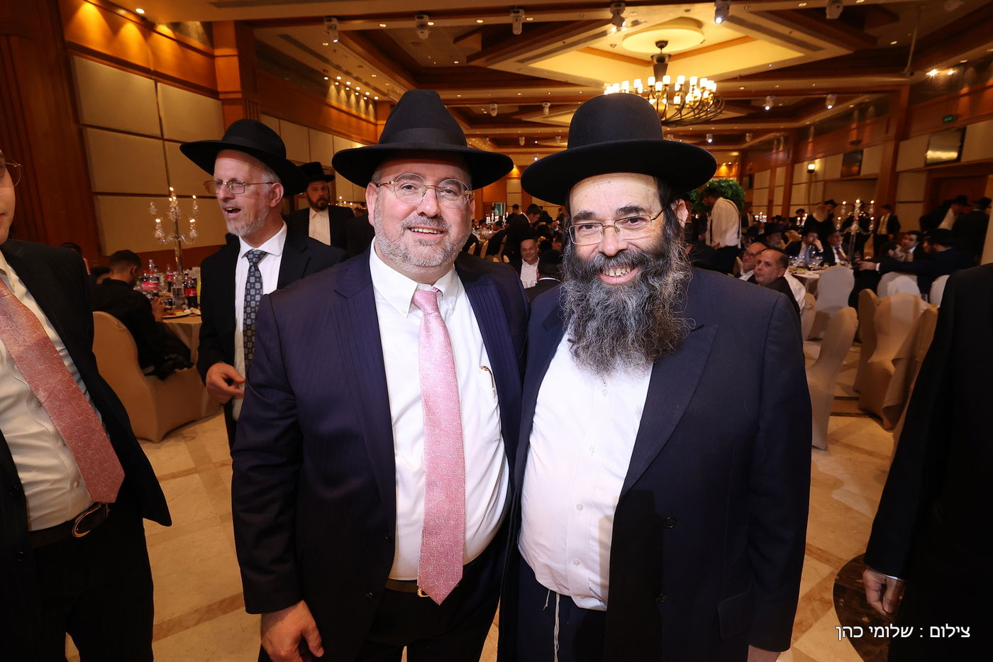 הרב רפי מנת חיתן את בנו; מי הגיע לאחל מזל טוב?