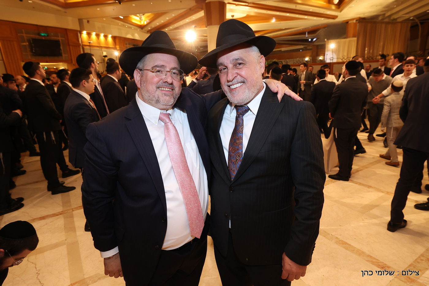 הרב רפי מנת חיתן את בנו; מי הגיע לאחל מזל טוב?