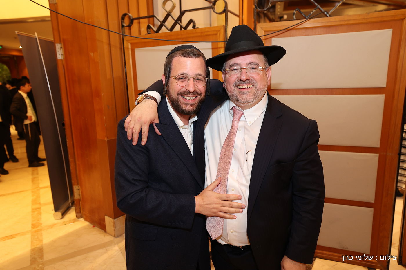 הרב רפי מנת חיתן את בנו; מי הגיע לאחל מזל טוב?